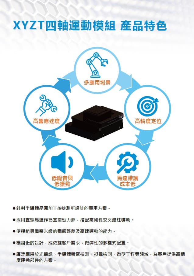XYZT四轴运动模组