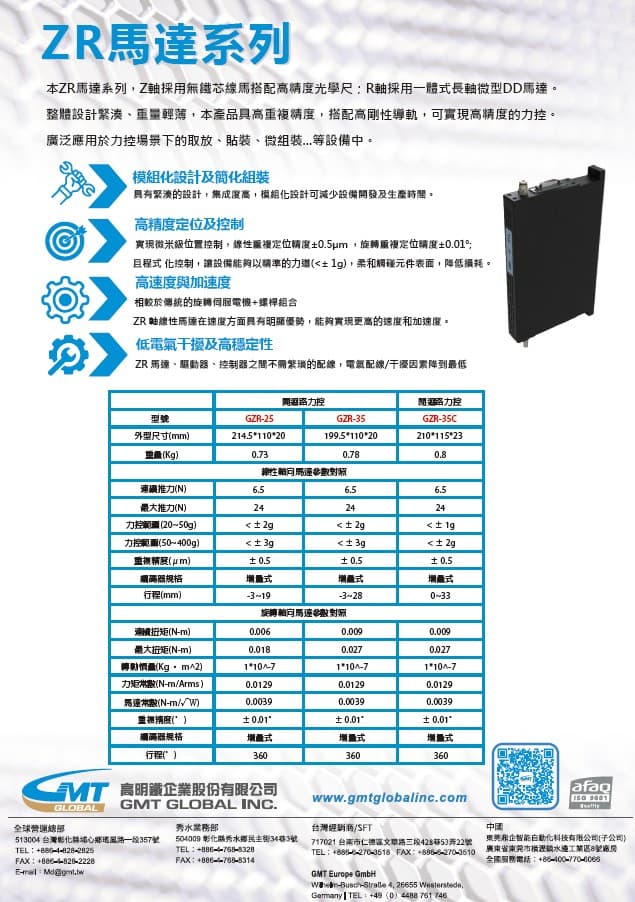 ZR马达系列